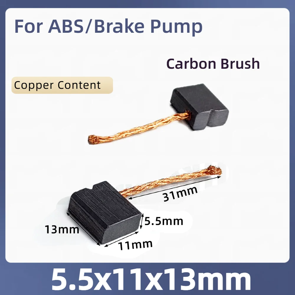 Picture 4: 20pcs For Toyota Ralink Corolla Dual Engine Brake 5.5 * 11 * 13 ABS pump accumulator electronic brake pump carbon brush