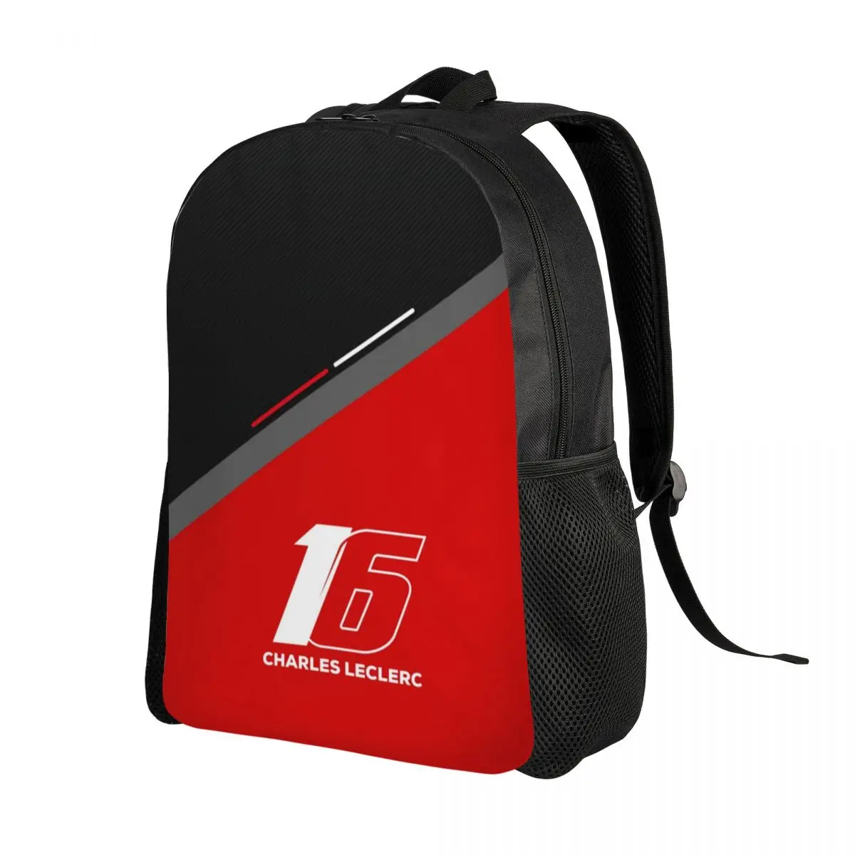 حقيبة ظهر مخصصة لسائق السباق للفتيان والفتيات ، حقيبة مدرسية ، حقائب سفر جامعية للنساء والرجال ، حقيبة كتب تناسب 15 "كمبيوتر محمول ، LEC16