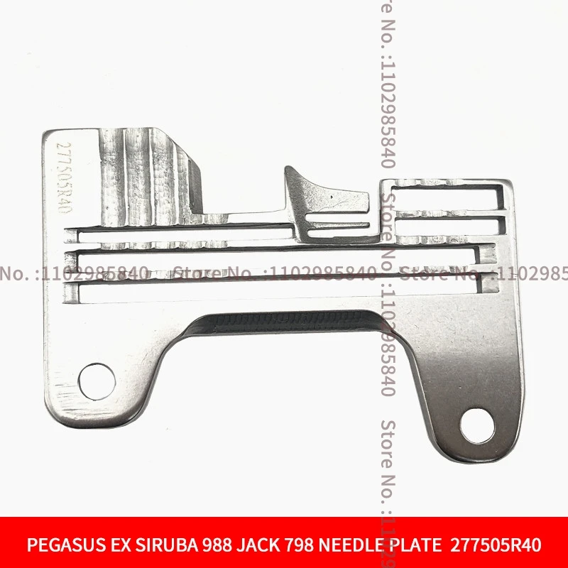 PEGASUS EX SIRUBA 988 JACK 798 Needle Plate 4 Threads Throte Plate 277505R40 EX5214 MX5214 Industrial Sewing Machine Parts