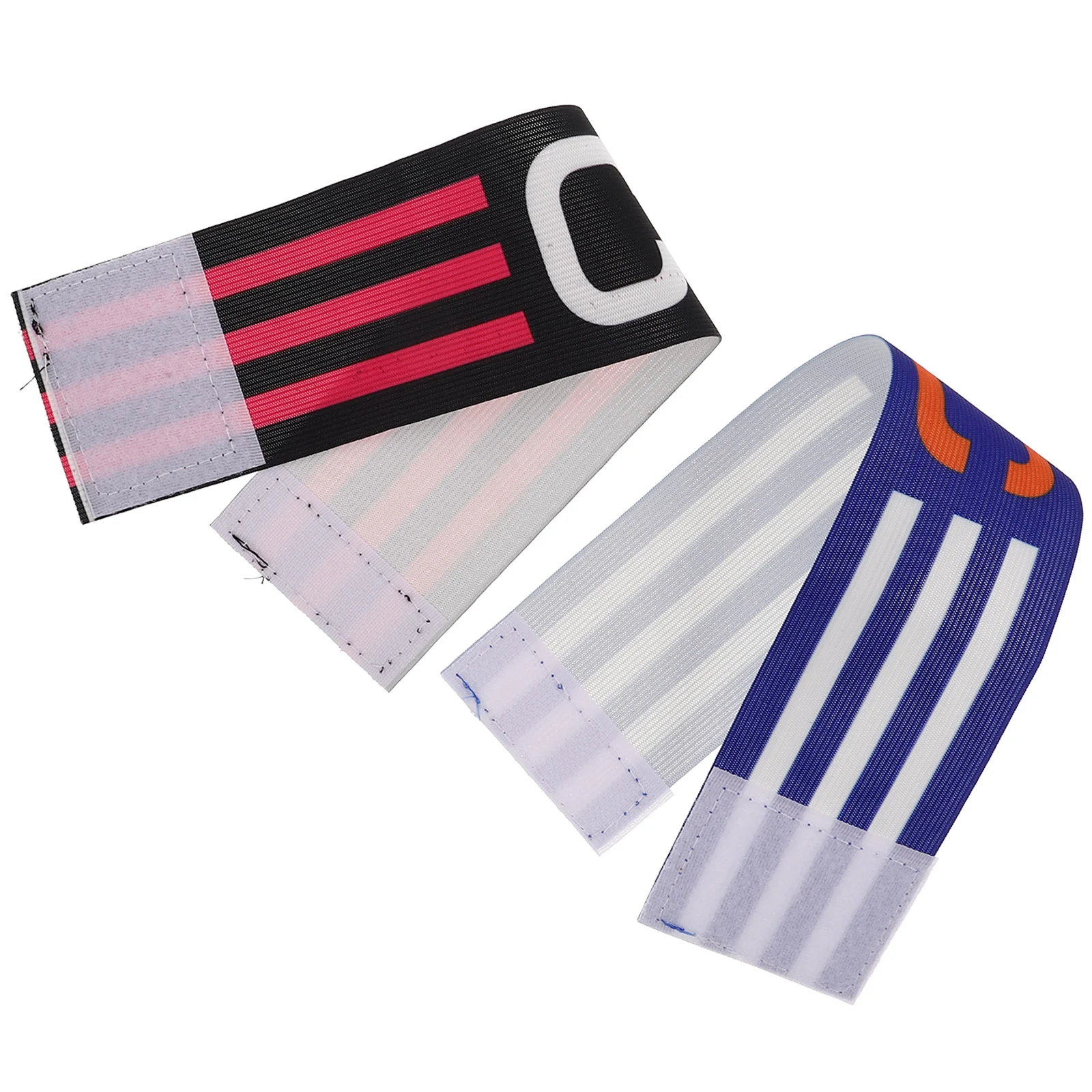 

2pcs Captain Armband Soccer Football Team Adjustable Sports Leader Band Breathable Comfortable Arm Bands Versatile Use Stylish