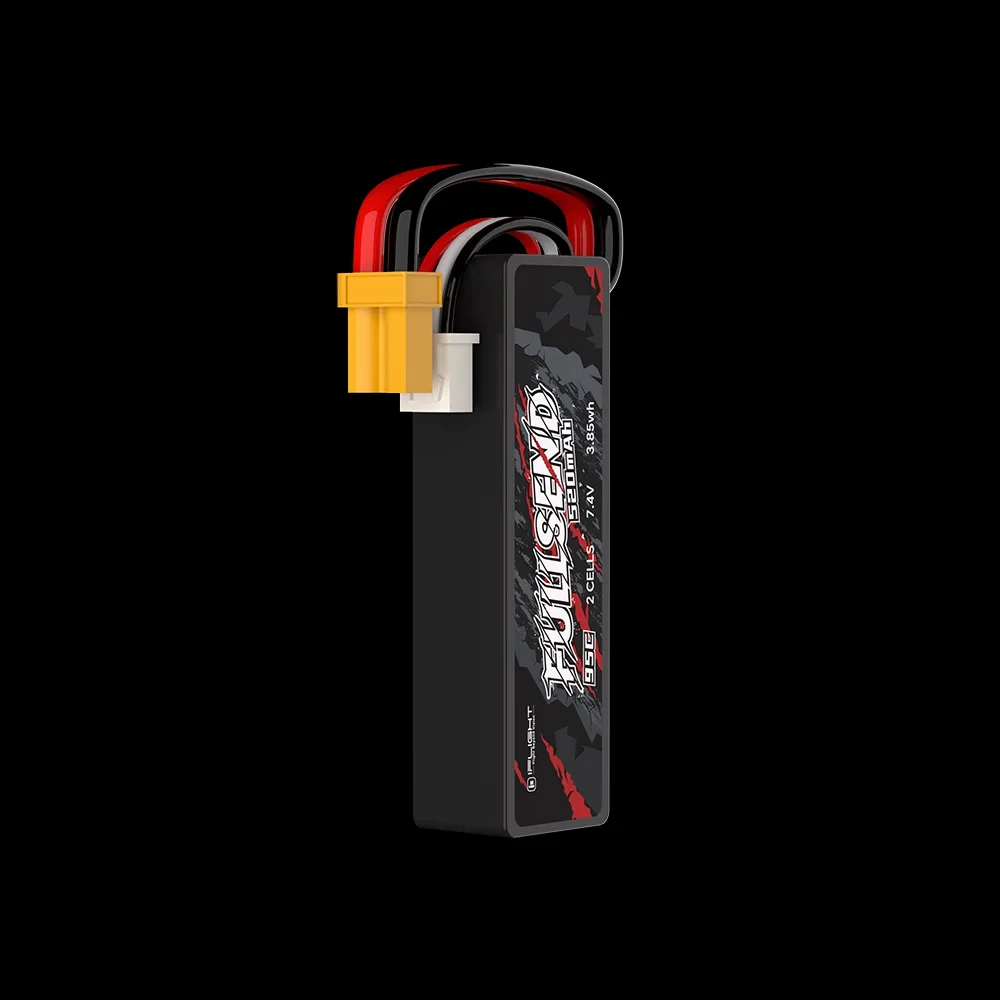 iFlight Fullsend 2S 520mAh 7.4V 95C Li-Ion Battery XT30 for FPV Drone Racing Whoop Parts