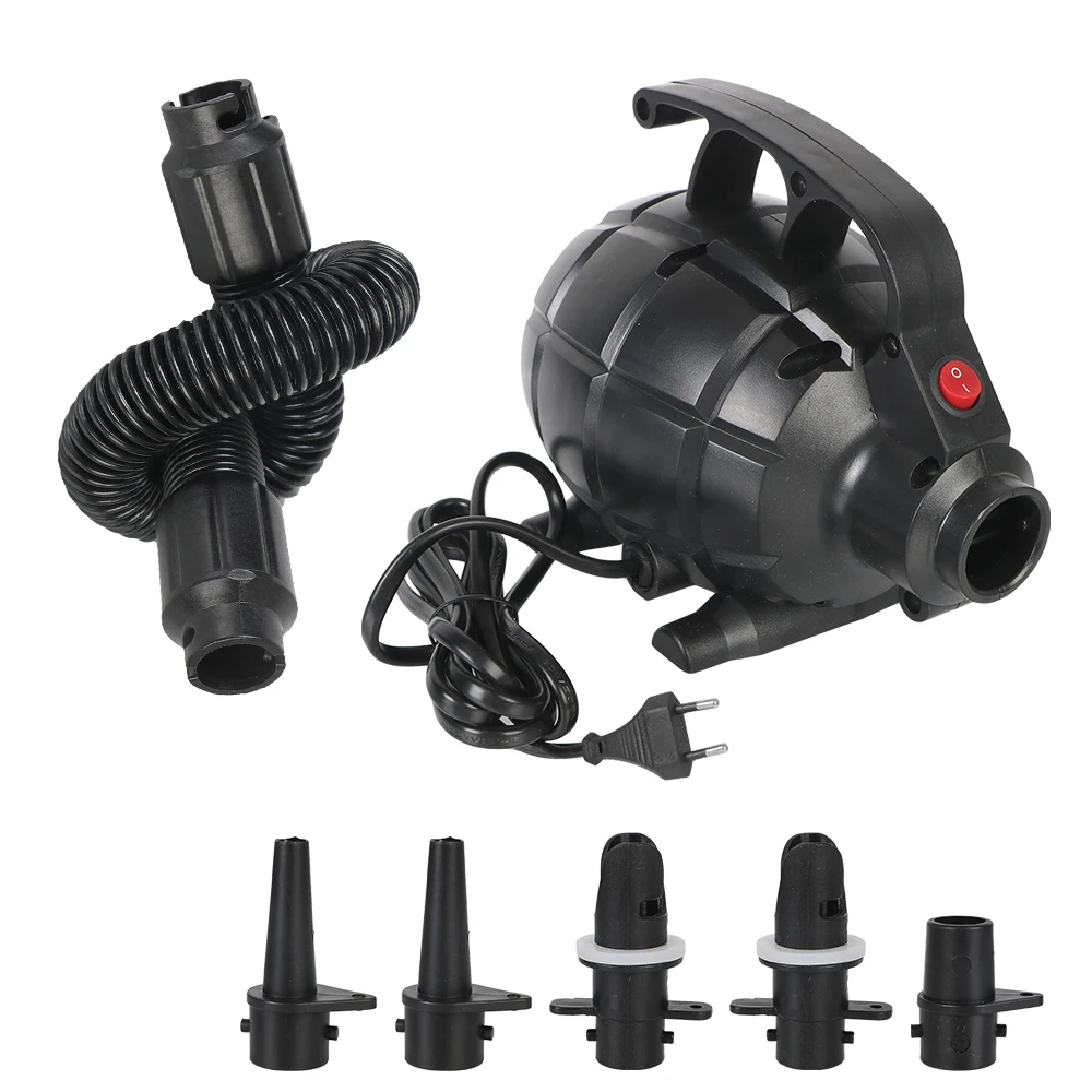 

Home Household Camping Utility Tool Portable Electric Air Pump EU/US Plug Air Mat 600W Air Compressor Air Bed Air Inflation Tool