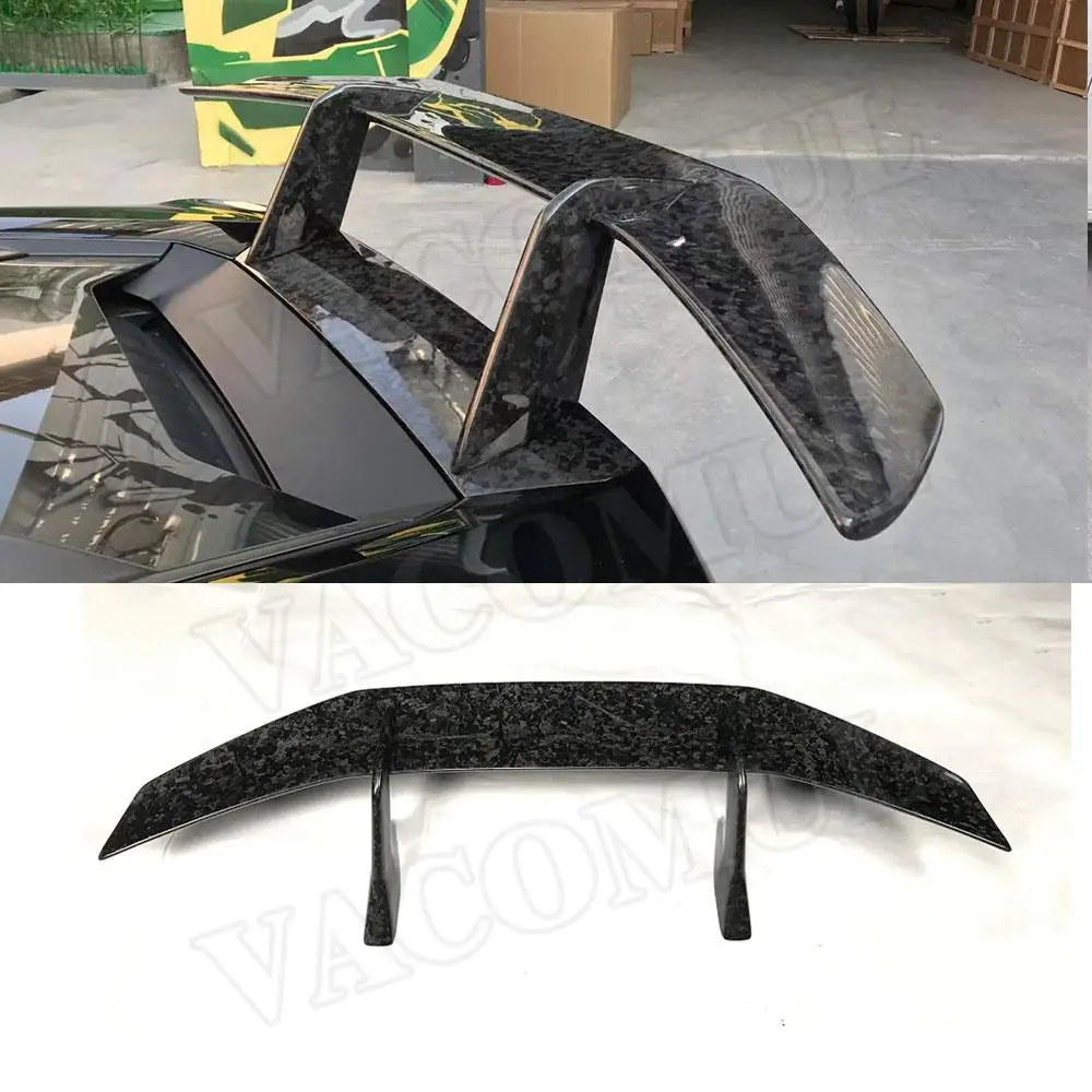 

VACOMUL сухой задний спойлер из углеродного волокна, крыло для багажника для Lamborghini Huracan LP580 LP610, кованый карбоновый задний спойлер