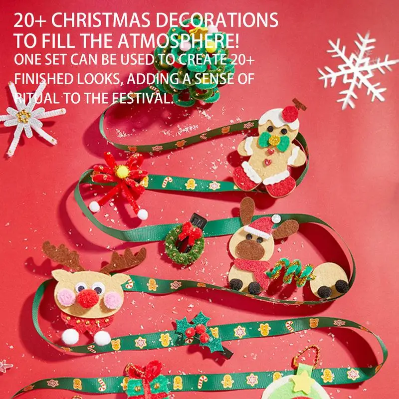 Christmas Ornament Kits To Make Christmas Crafts Ornament Making Kit Make Your Own Christmas Craft Projects For Holiday Party