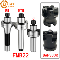 1Set C12 C16 C20 MT2 MT3 MT4 R8 FMB22 FMB Bracket Tools + BAP300R 50MM 63MM BAP 300R Face End Milling Cutter Head  Durable Tools