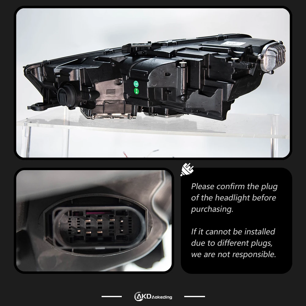 

Автомобильные фары для Audi A4 2020-2023 RS5: Светодиодные ДХО, двойные линзы, HID, с функцией поворотников. Аксессуары для авто.