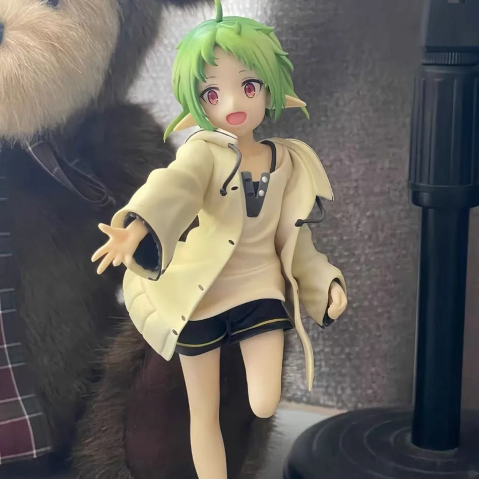 Mushoku Tensei Sylphiette Green Hair Elf PVC Action Figure - New Anime Collectible Model Toy for Fans