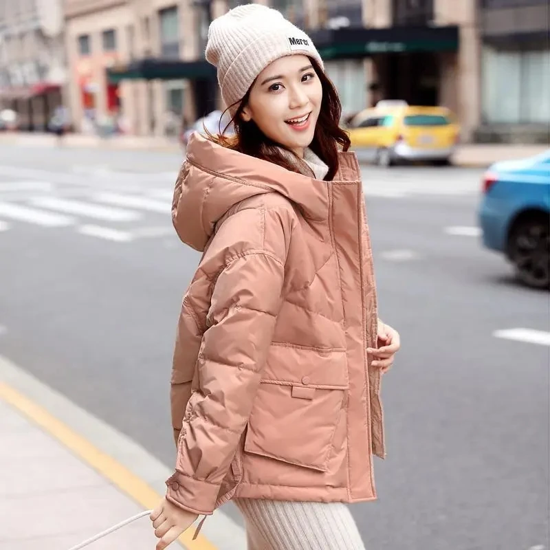 2023 New Winter Jacket Coats Womens Parka tops Female Down Cotton Jackets Hooded Overcoat Thick Warm Windproof Casual Women Coat