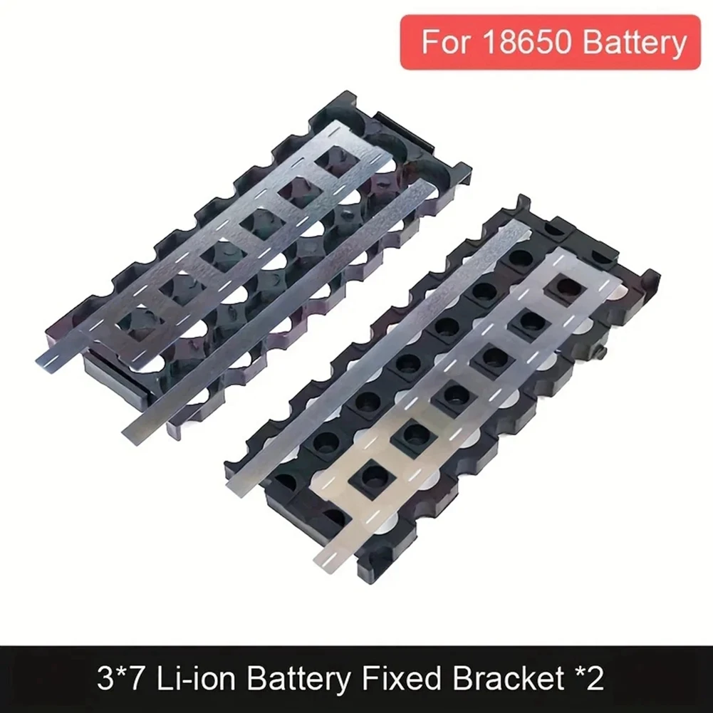 

HRBAJ-12V 7Ah Battery Box Holder For 18650 Battery 3X7 Nickel With Storage Box Part With PCB Board DIY Battery Pack Organizer