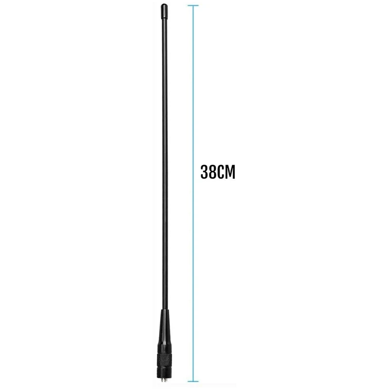 RHD771 antena walkie-talkie SMA-F dwuzakresowy VHF UHF 144/430 na dwukierunkowe Radio Retevis RT7 RT21 RT5 RT5R Baofeng UV-5R