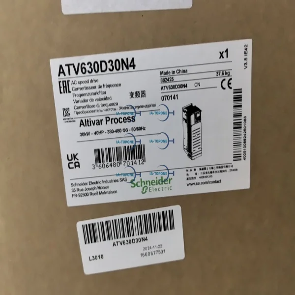 

1pc Atv630d30n4 Available Brand New Original Spot Plc