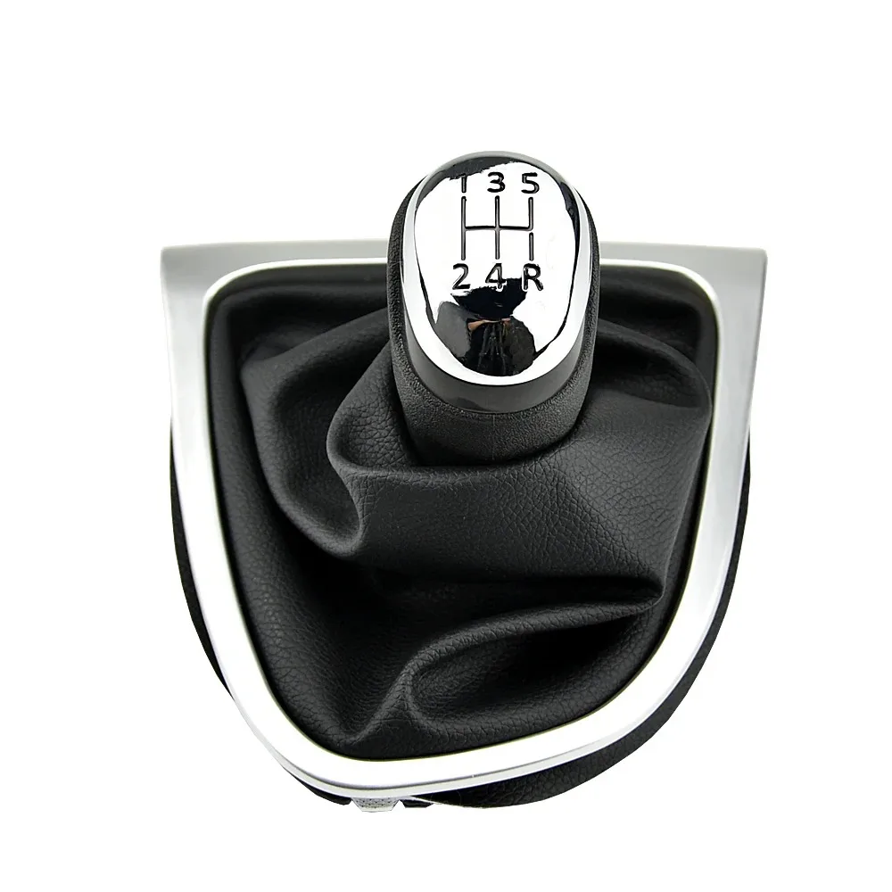 

5 Speed For Renault Clio Mk4 IV 2012-2019 Gear Shift Knob Lever Shifter Pen Gearbox Gaiter Boot Collar Case Cars Accessories