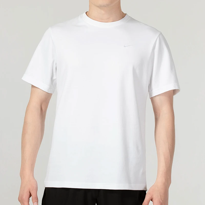 Nike Short-Sleeved Men's Sportswear Fitness Training Clothing Trendy Fashionable Comfortable Breathable Round Neck T-Shirt Dv9832-100