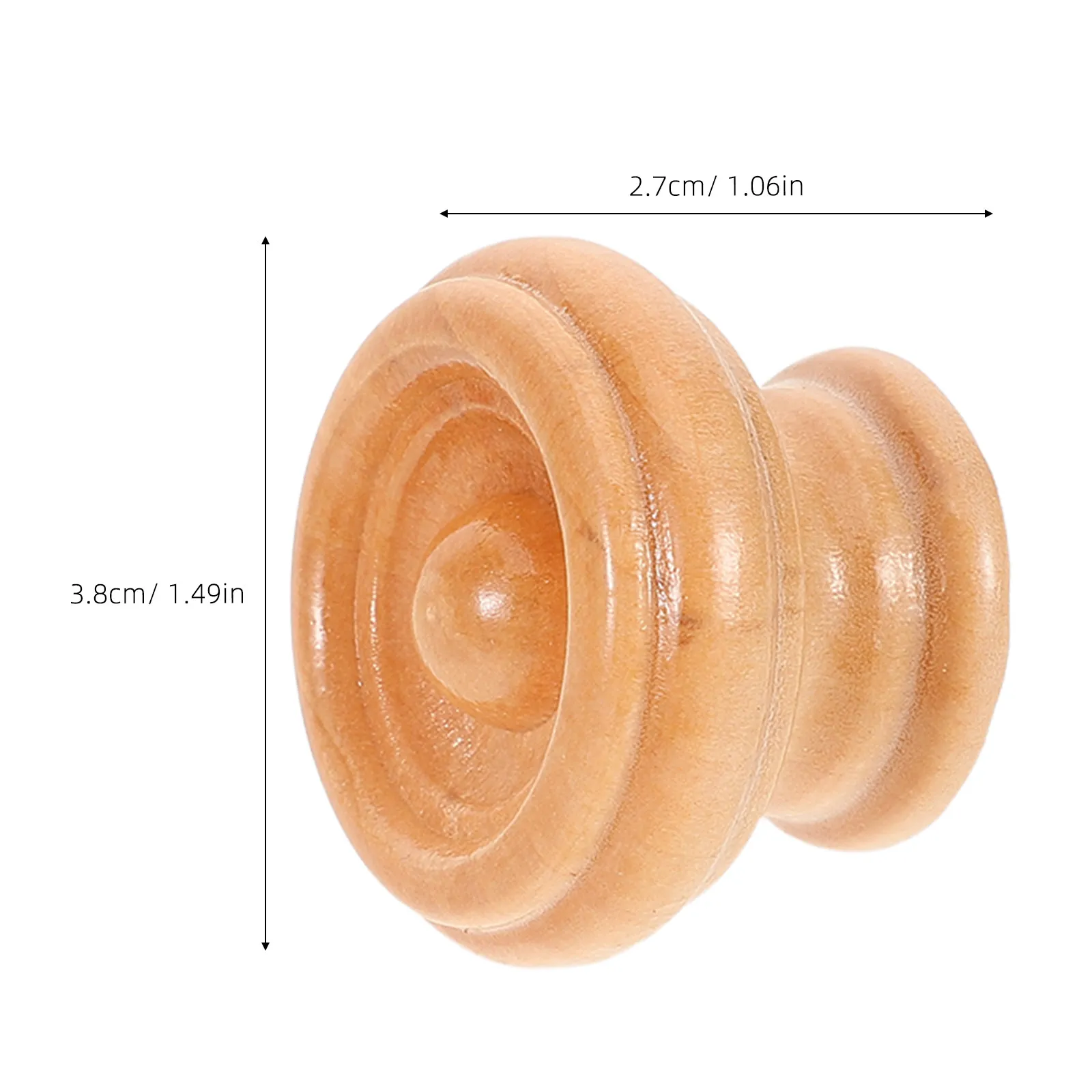 12Sets Single Hole Wood Cabinet Handles Round Drawer Knobs Pulls Wardrobe Dresser Vanity Hardware Round Cabinet Knobs