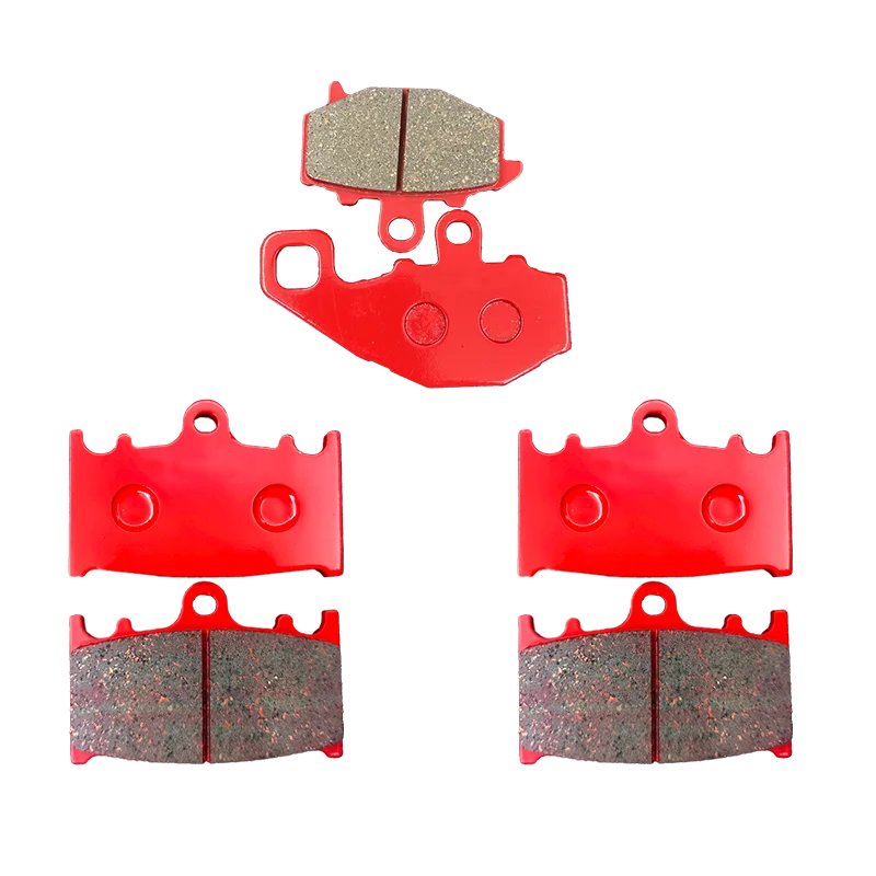 Motorcycle Ceramic Front Rear Brake Pads For Kawasaki ZR 400 Zephyr ZZR 400 600 ZZR400 ZZR600 ZX-6R 1995-1997 ZX-9R 1994-1995