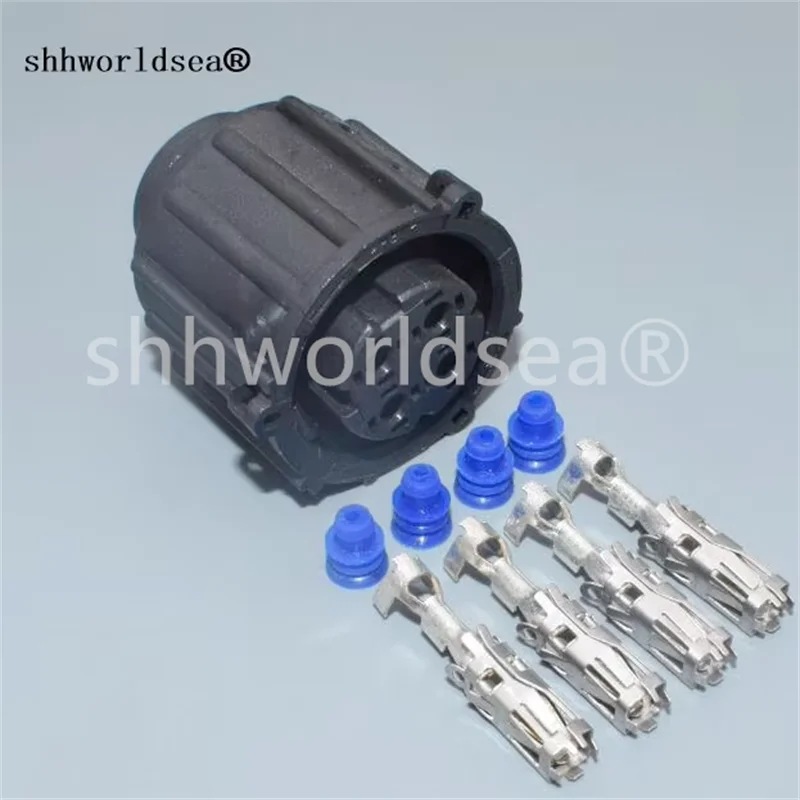 

2/100 комплектов, 4-контактный круглый водонепроницаемый автомобильный электрический разъем 17984.000.002, герметичный автоматический кабельный разъем 17984000002 с терминалом