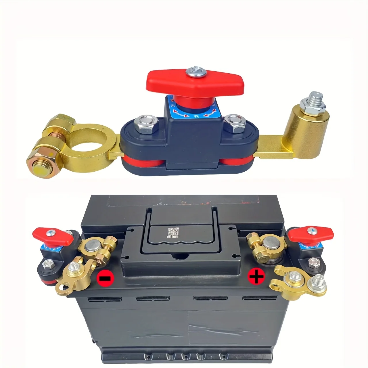 Battery Main Circuit Breaker – Aluminum core with copper plating negative terminal power-off switch, 12-24V, advanced on/off swi