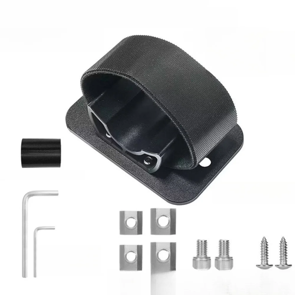 Compact Rear Wheel Mount for Bicycles Made of Aluminum Alloy with 318mm x 100mm Dimensions and Tool-Free Setup