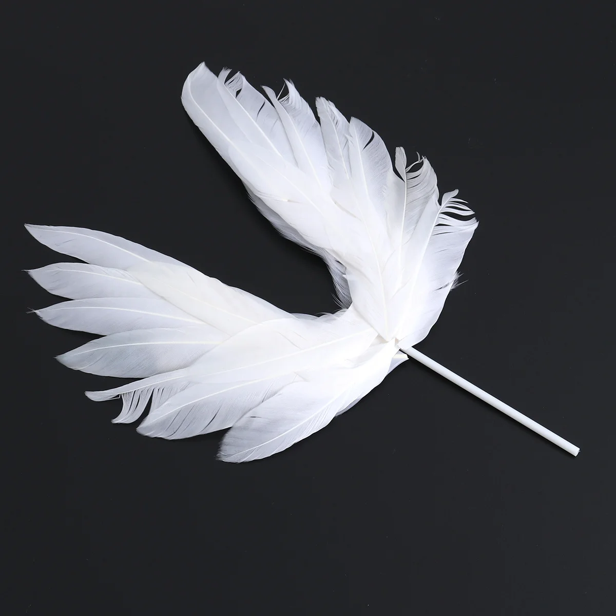 

Natural Swan Cake Picks White Birthday Wedding Party Decorations Cupcake Toppers Cake Decorating Supplies Centerpiece