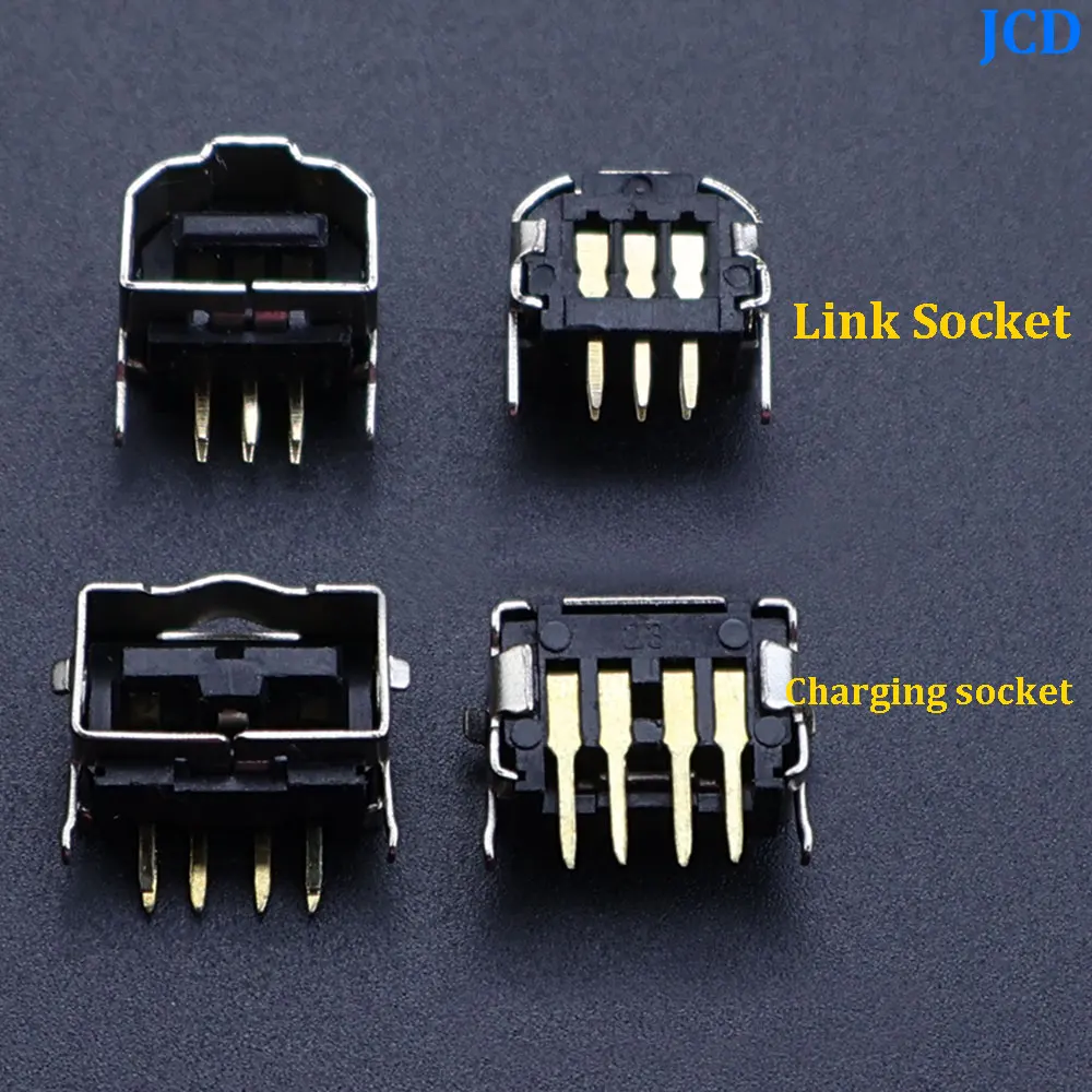 2/5/10PCS /Lot Game Link Connect Jack Power Jack Socket Charger Dock Port Connector For DS GBA SP Charging Socket Adapter