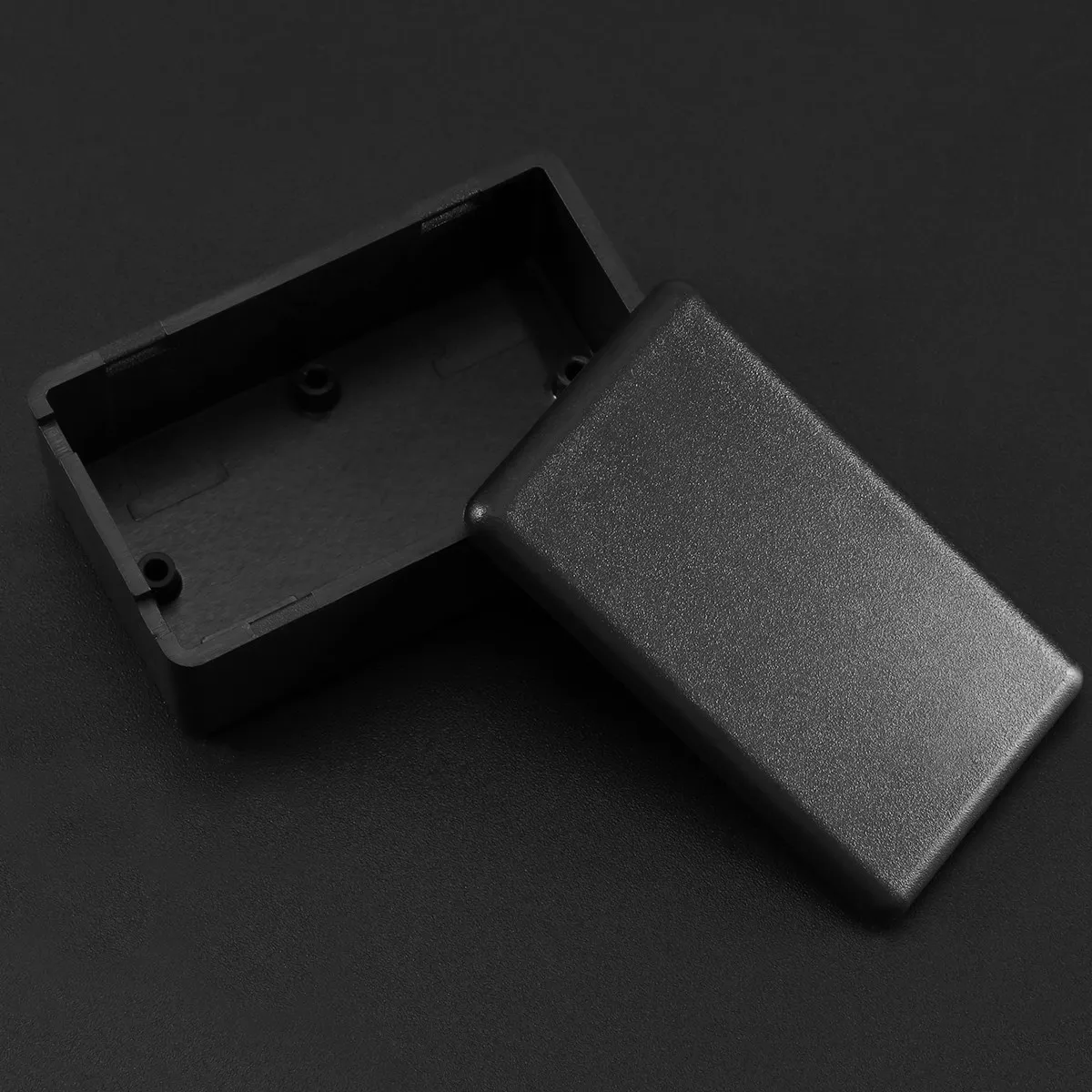 5Pcs Black ABS Electric Project Case Junction Box Enclosure for Temperature Controller Power Supply Electronic Projects