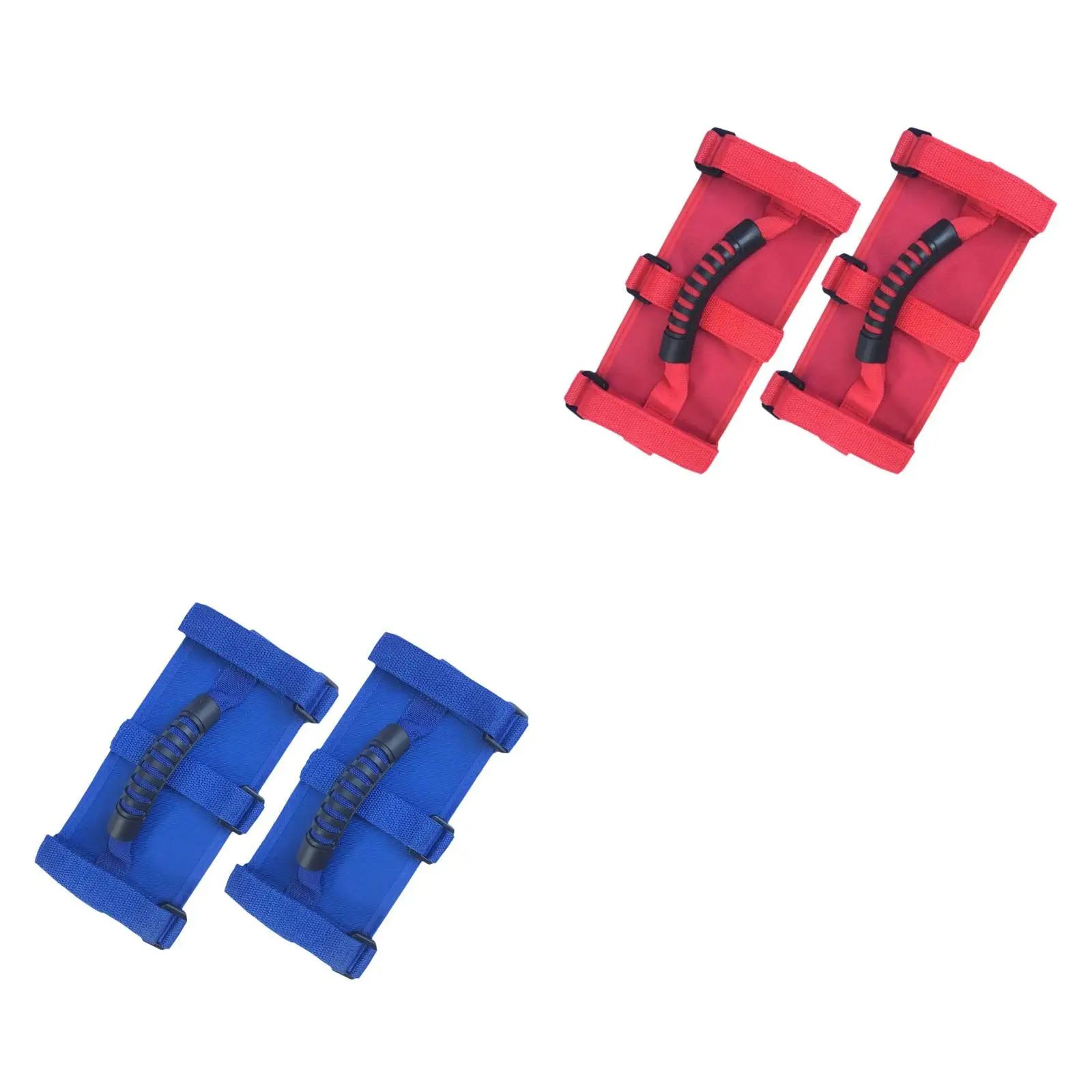 

2x Roll Bar Handles Convenient Anti Slip High Performance Replace Car Accessories