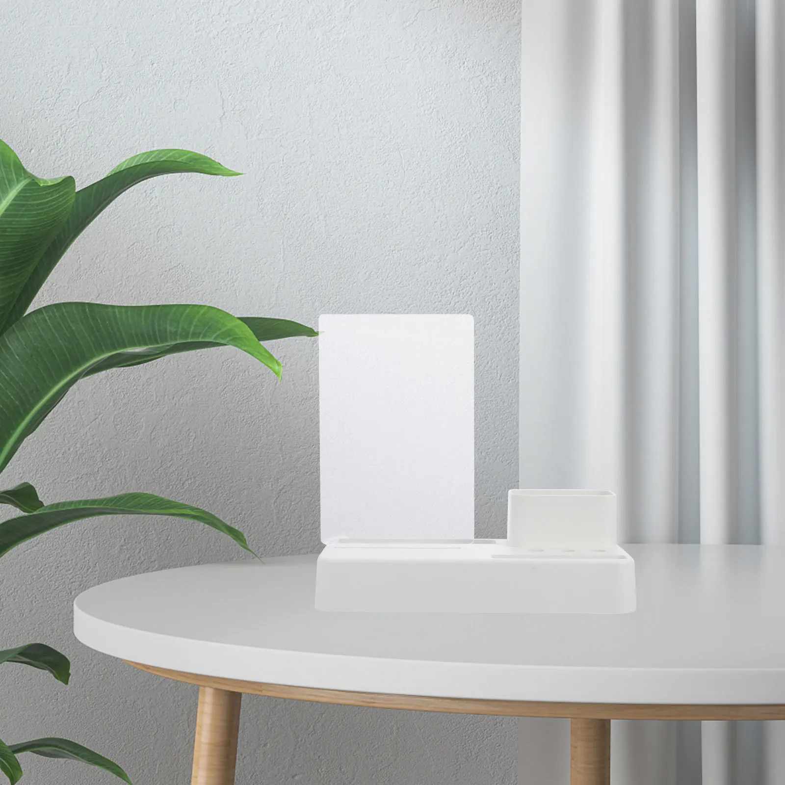 

Acrylic Memo Board Transparent Writing Message Board For Home Office School Kitchen Wedding Party Use Tabletop Note Organizer