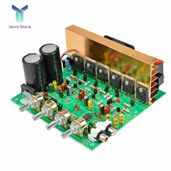 2.1 Channel Audio Power Amplifier Board 240W High Power Subwoofer Speaker Amplifier Board AMP Dual AC18-24V Home Theater