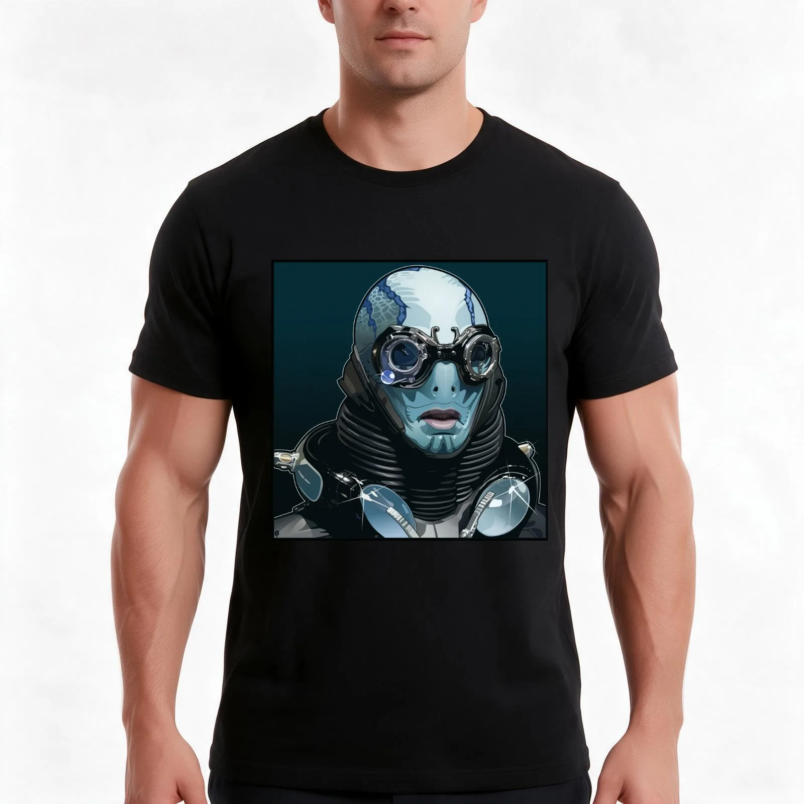 HellBoy T-Shirt, Summer Casual Cotton Tee, Oversized Streetwear Tops, Vintage Graphic Print, Loose Fit Short Sleeve, 100% Cotton