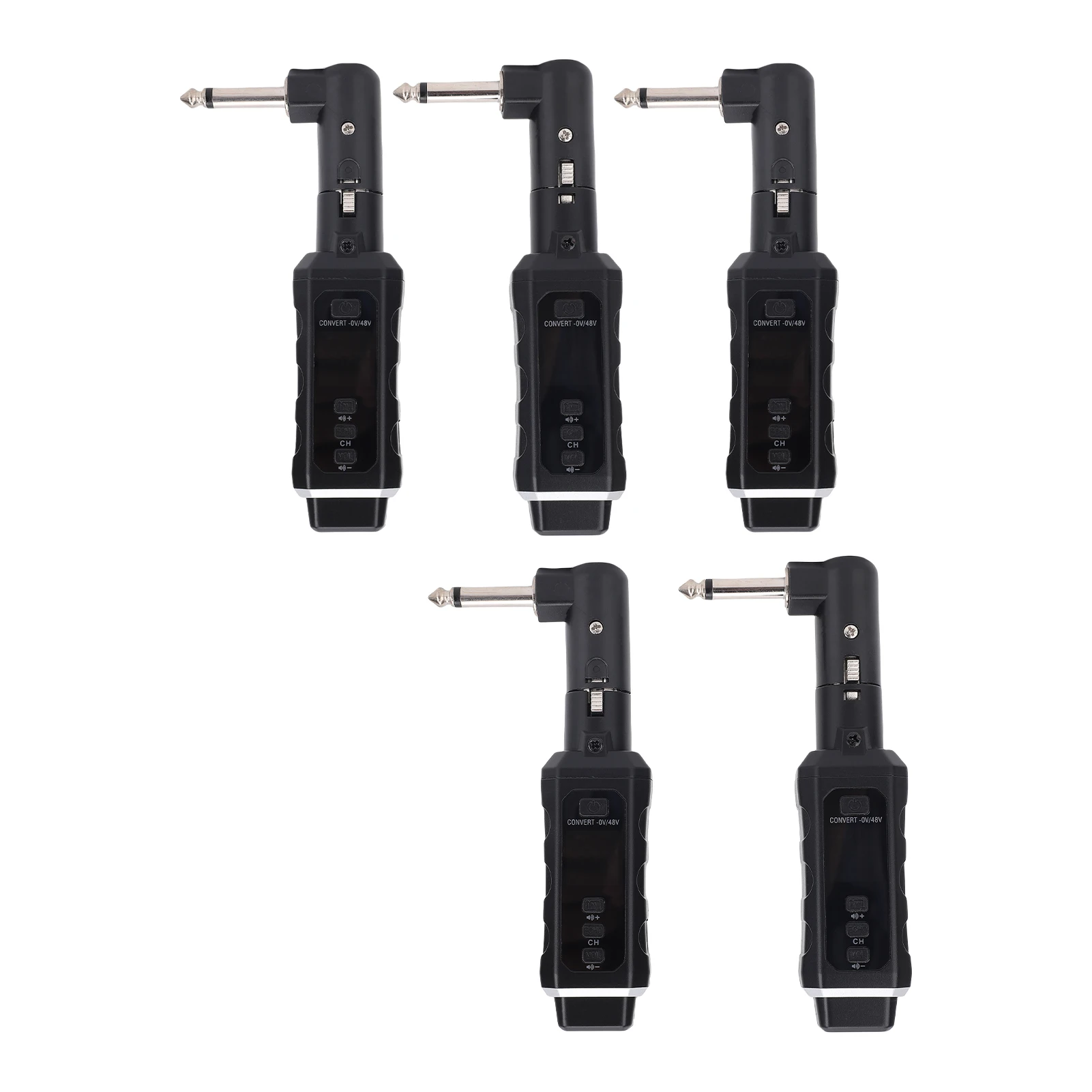 

Wireless XLR Microphone System with Transmitter & Receiver - Plug-On for Dynamic/Condenser Mic, Electric Guitar & Bass