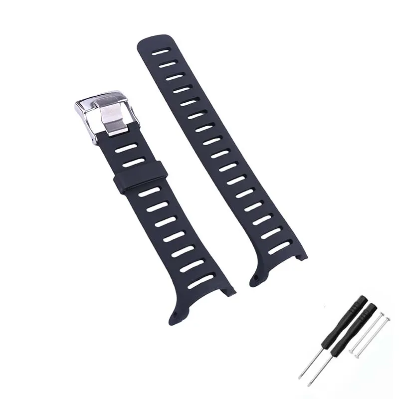 Мужской силиконовый ремешок для часов, аксессуары, совместимые с SUUNTO T T1 T1C T3 T3C T3D T4C T4D, женский резиновый спортивный браслет