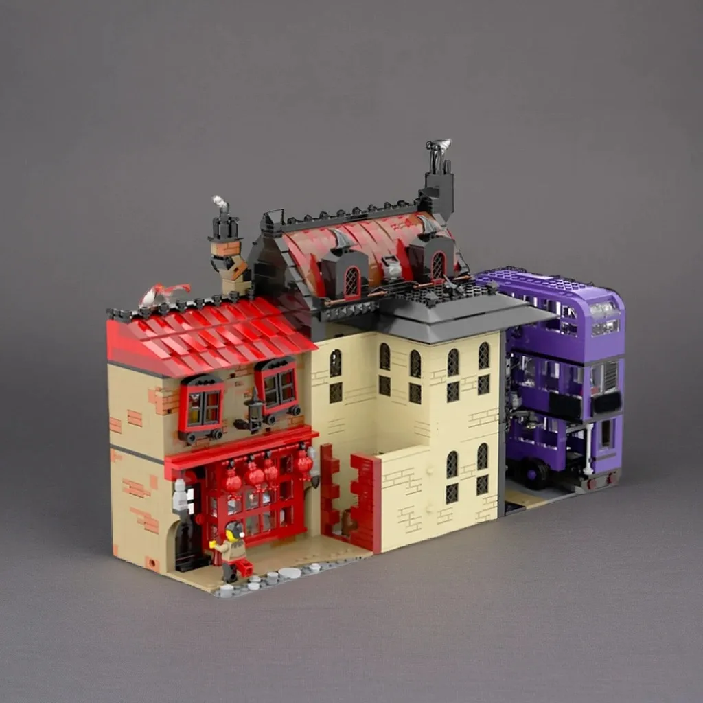 

737 шт. MOC Gambols & Japess Wizarding Joke Shop DIY Модель Поттера Строительные блоки Игрушки на день рождения Подарок