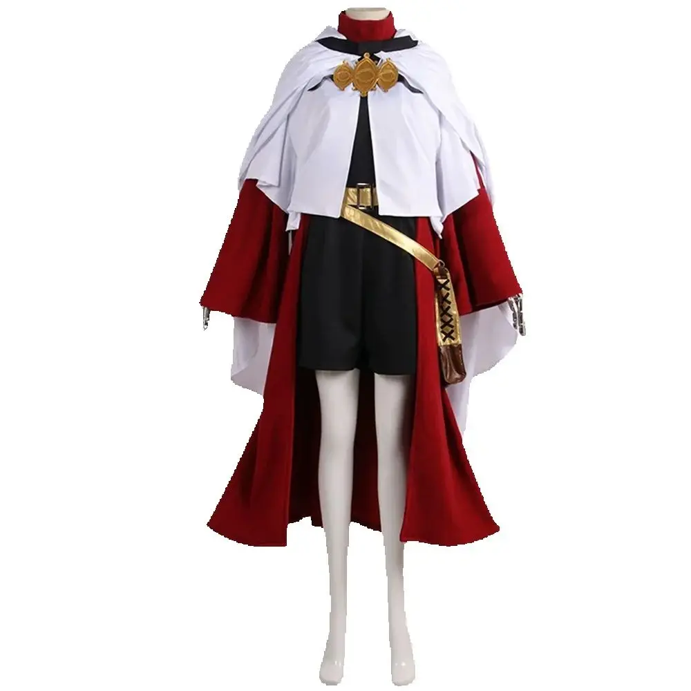 Аниме Фана костюмы для косплея женская боевая форма с плащом полный комплект наряд для вечеринки на Хэллоуин на заказ