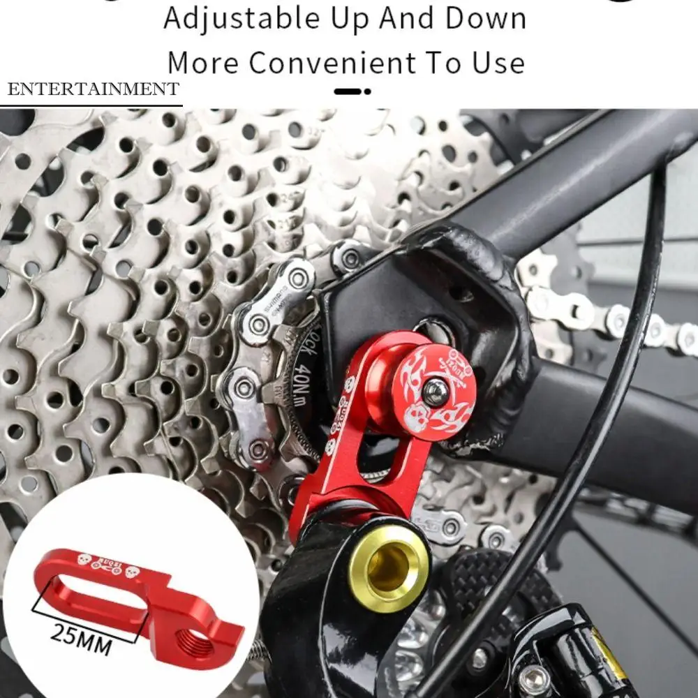 

Универсальная вешалка для заднего переключателя велосипеда, регулируемая вешалка для рамы шоссейного велосипеда MTB, легкий вес из алюминиевого сплава