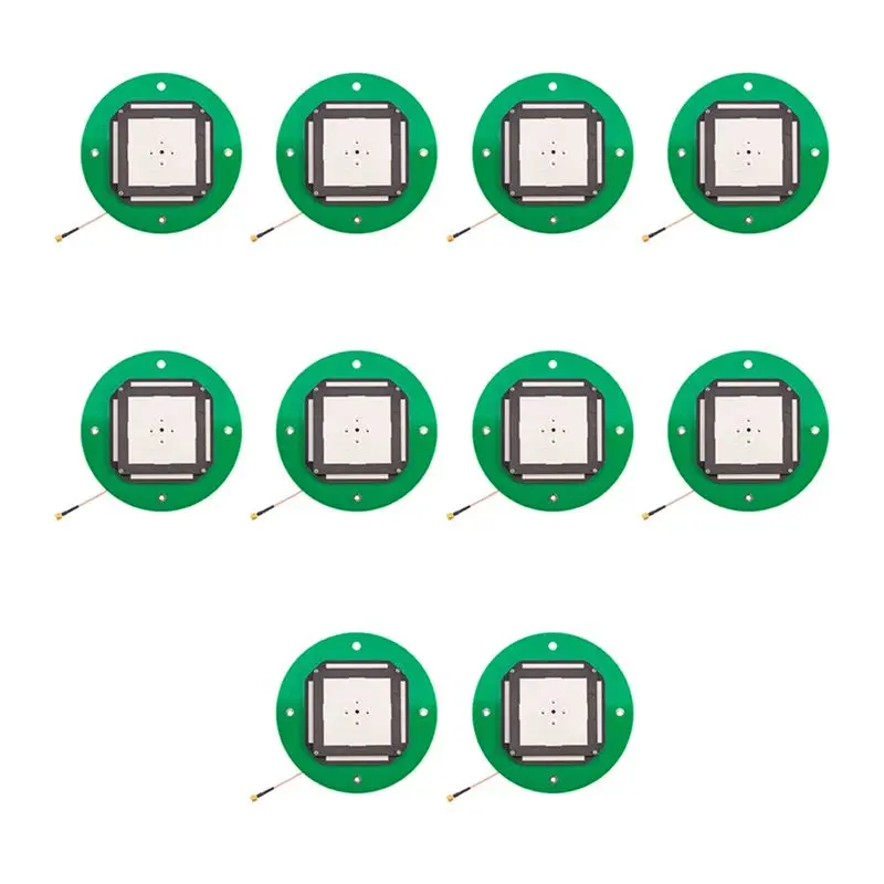 

Высокоточная RTK GNSS GPS антенна 10X ZED-F9P с высоким коэффициентом усиления, антенна CORS SMA-J 3-18В для систем GNSS GPS GLO GAL BDS
