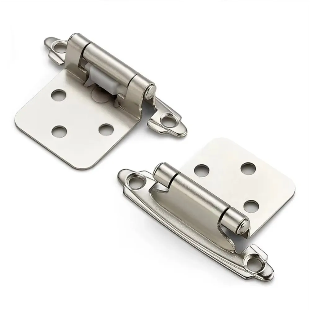 New American Spring Hinge Iron Heavy Duty Hydraulic Buffer Hinge Offset Rustproof Self Closing Hinges Hardware Accessories