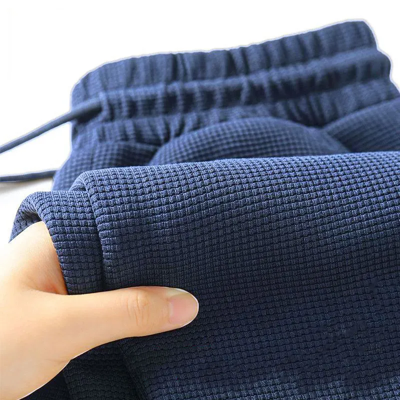Men's Casual Sports Straight Leg Sweatpants for Working Outdoor Construction Site Spring Autumn Lightweight Comfortable