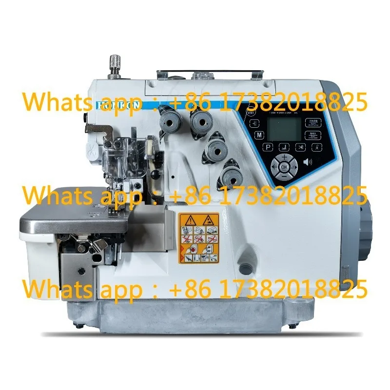 HK-C7-4DAT Direct Drive Computer Four-thread Overlock Sewing Machine Automatic Thread Cutting Machine