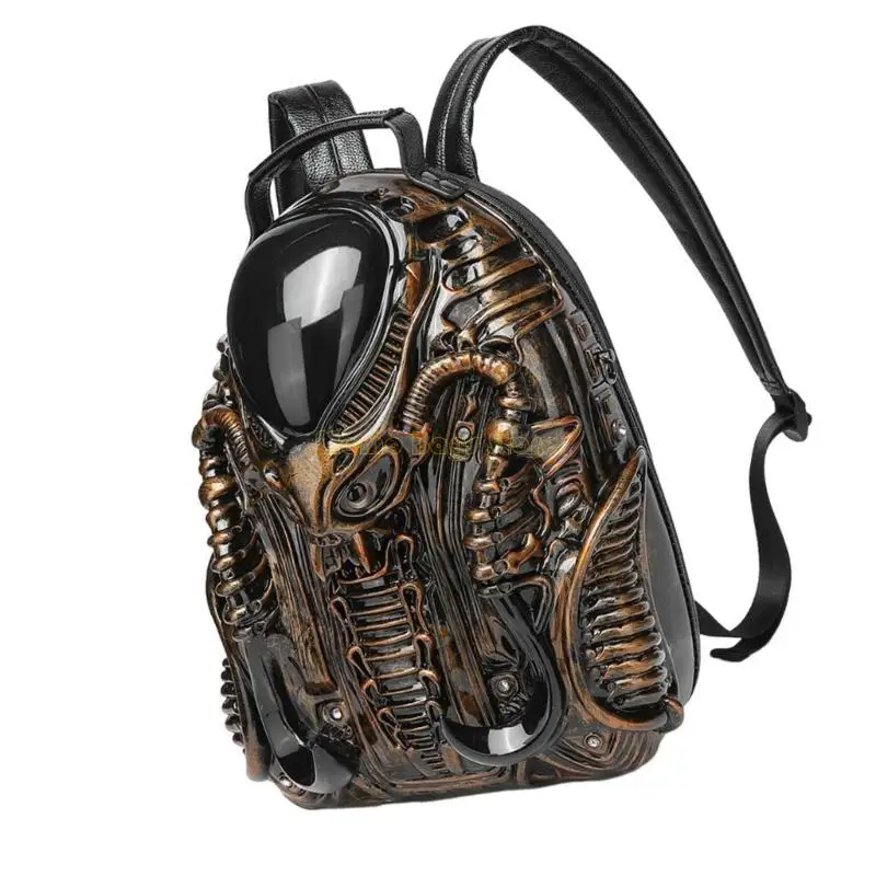 

X90D Travel рюкзак 3D Ксеноморф в форме рюкзак случайные повседневные дневные пакеты новинка Хэллоуин рюкзак Студенческая сумка