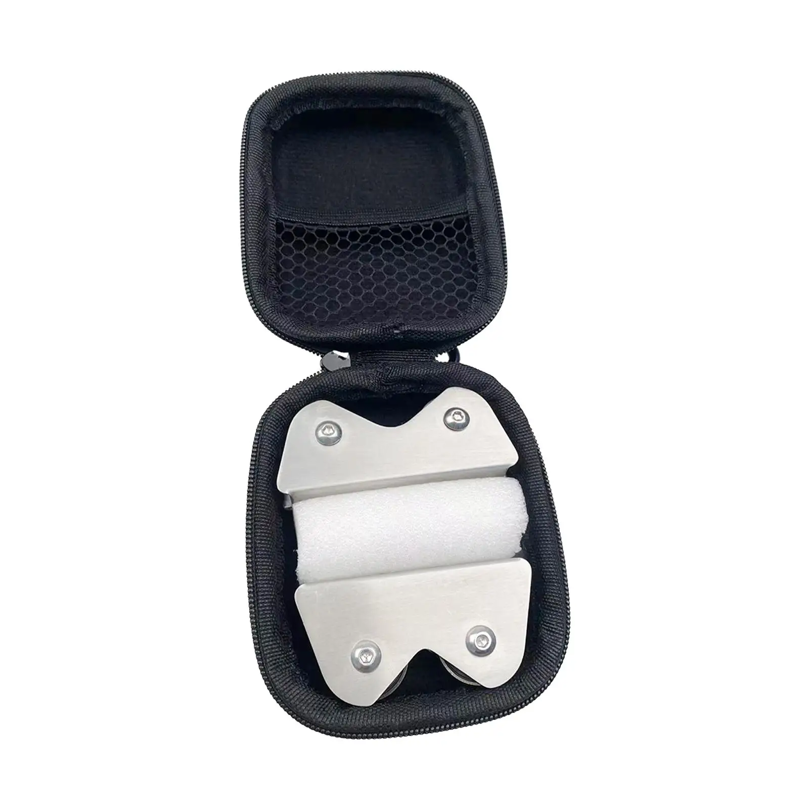 

2Pcs Billiard Cue Straightness Checker Compact Stainless Steel Checking Tool