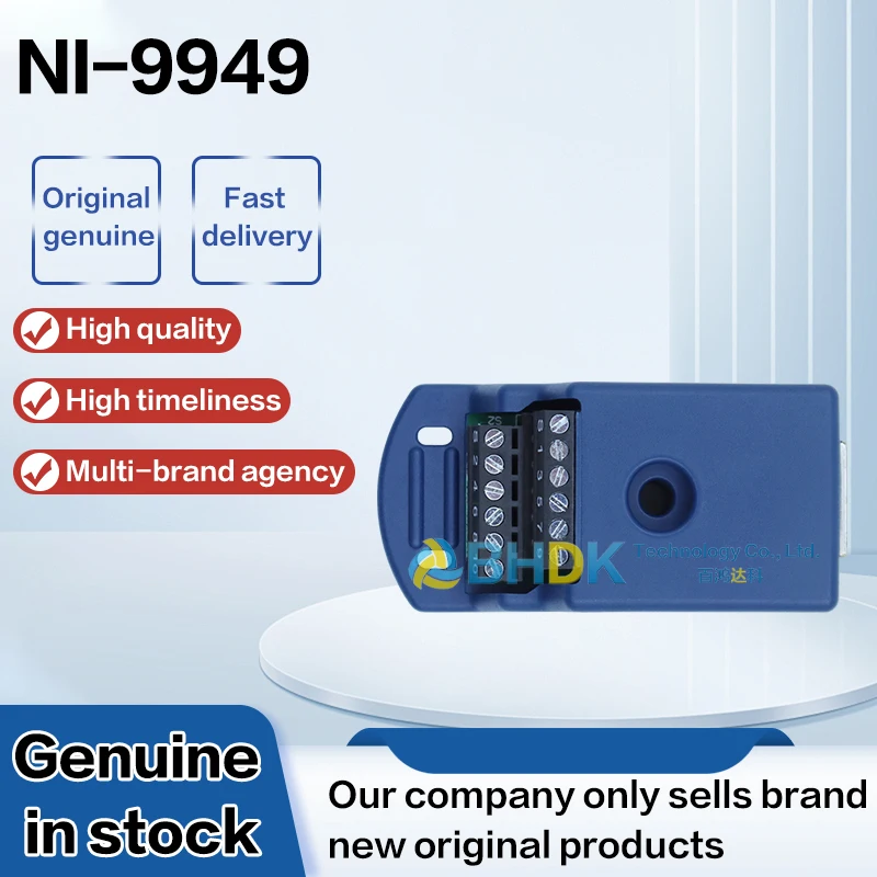 For NI-9949 RJ50 To Screw Terminal Adapter DAQ Accessory For NI-9237 Strain Module