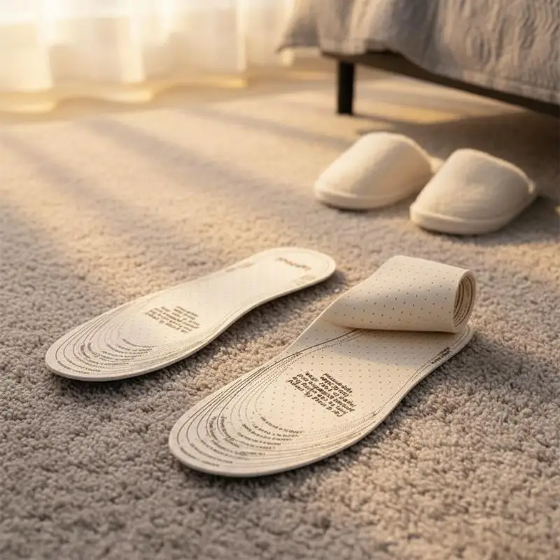 1Pair Of Breathable Sweat-Absorbent Sports Latex Insoles Comfortable Insoles For Men And Women