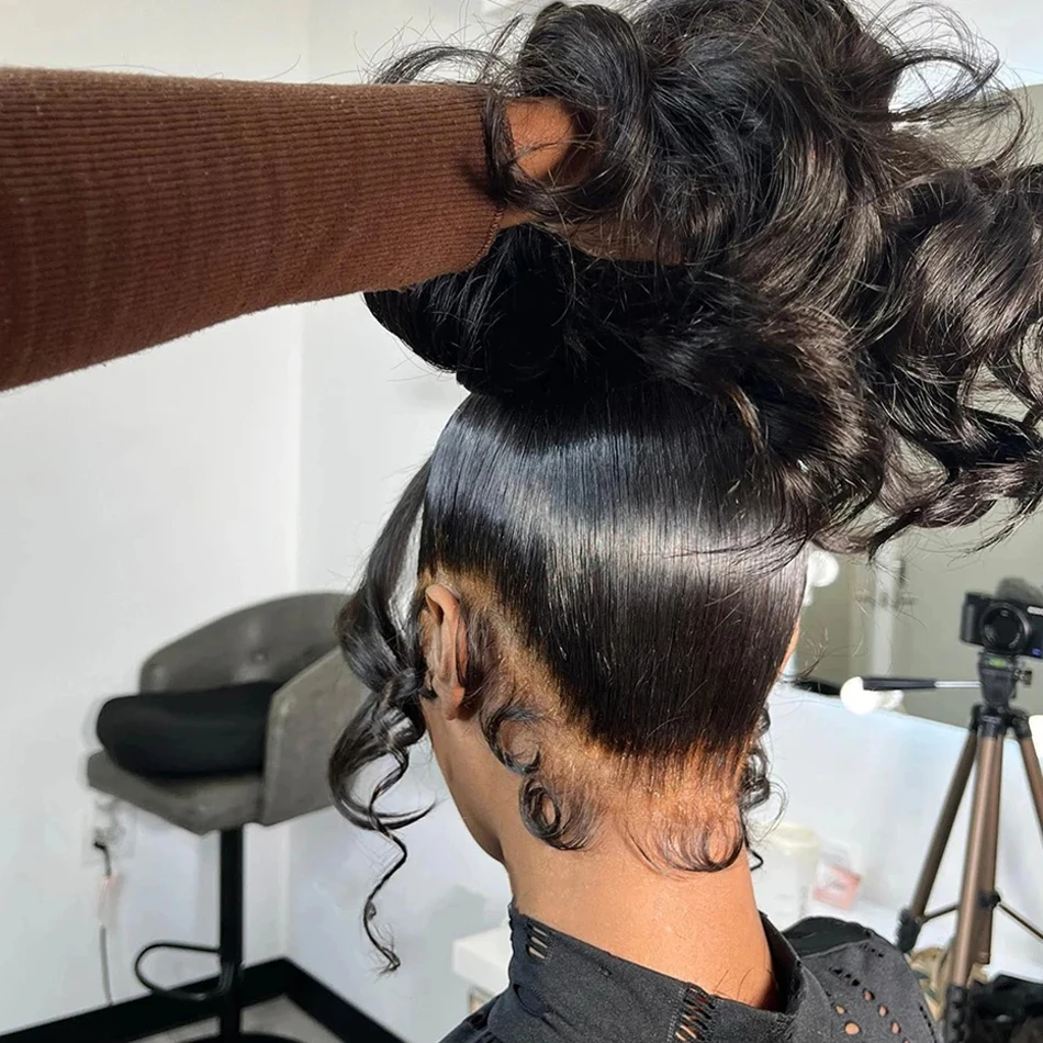 

360 Full Lace Wig Human Hair Pre Plucked 200 Density Human Hair Wigs Body Wave Lace Frontal Wig For Women Water Wave Lace Wig