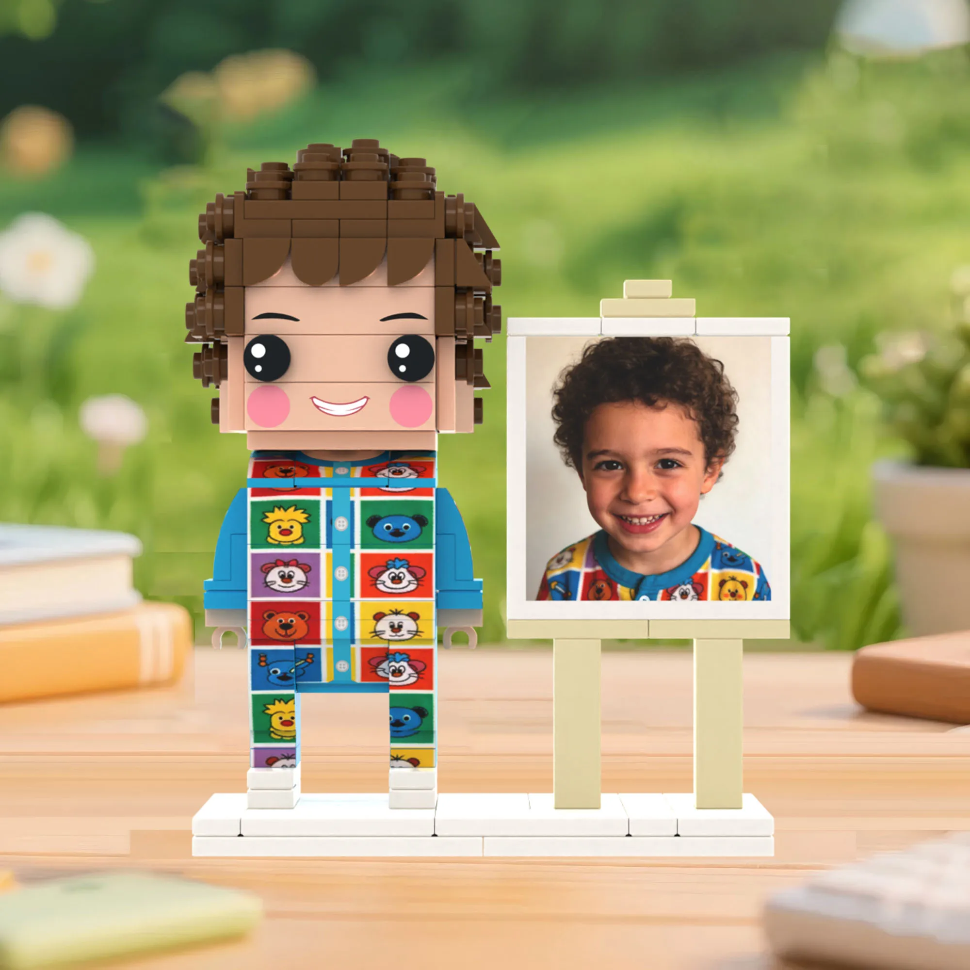 

Мои индивидуальные кирпичные фигурки: фотогранулы, DIY-конструктор для одного человека, мелкие детали, персонализация персонажей, креативные игрушки, подарок