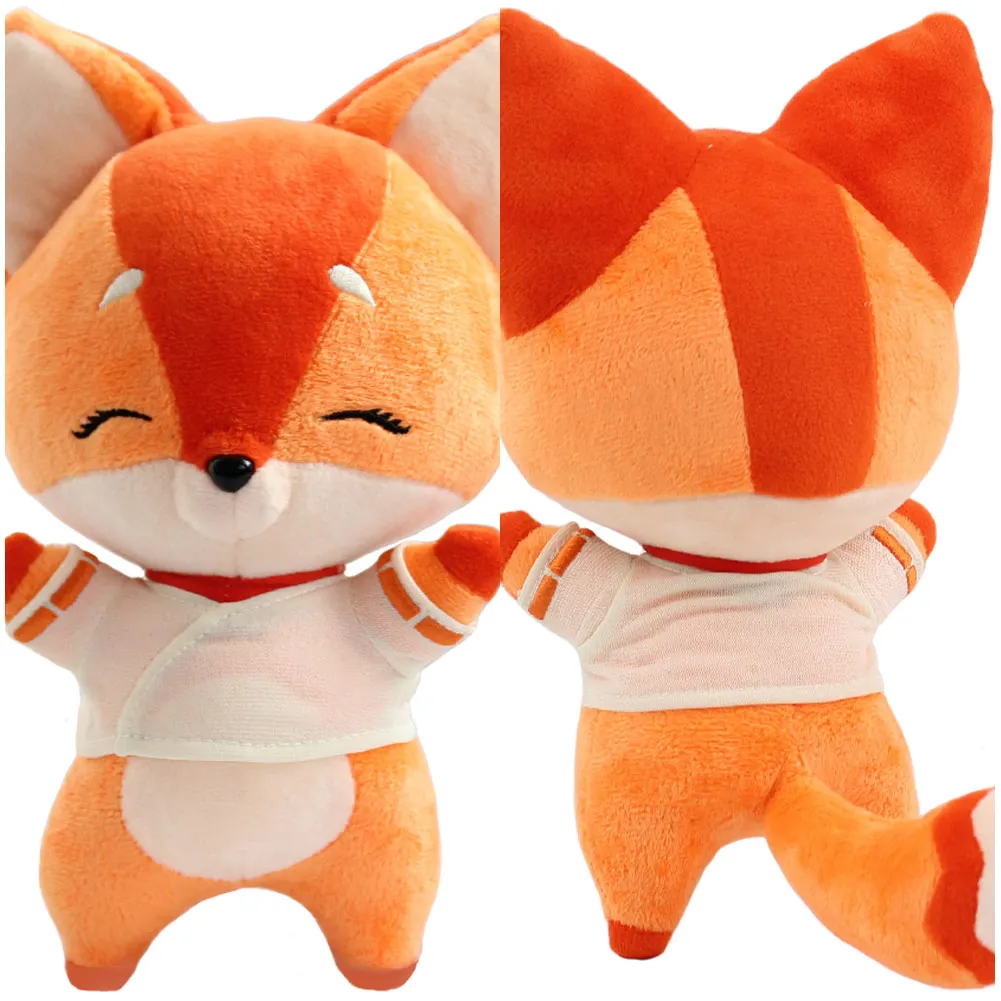 Ow Kiriko Fox Cosplay Pluche Speelgoed Cartoon Zacht Gevulde Poppen Mascotte Kinderen Verjaardag Xmas Cadeau Halloween Feest Rekwisieten Voor Kinderen