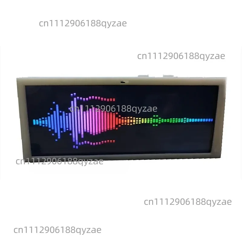 6-inch Voice-activated Music UV Level Meter Spectrum Display Supports HDMI output Type-C 5V
