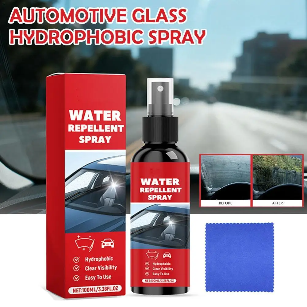 Anti-Rain & Anti-Fog Coating Agent Auto Car Window Hydrophobic Agent Anti Fog Spray Defogger For Car Windshield Glass