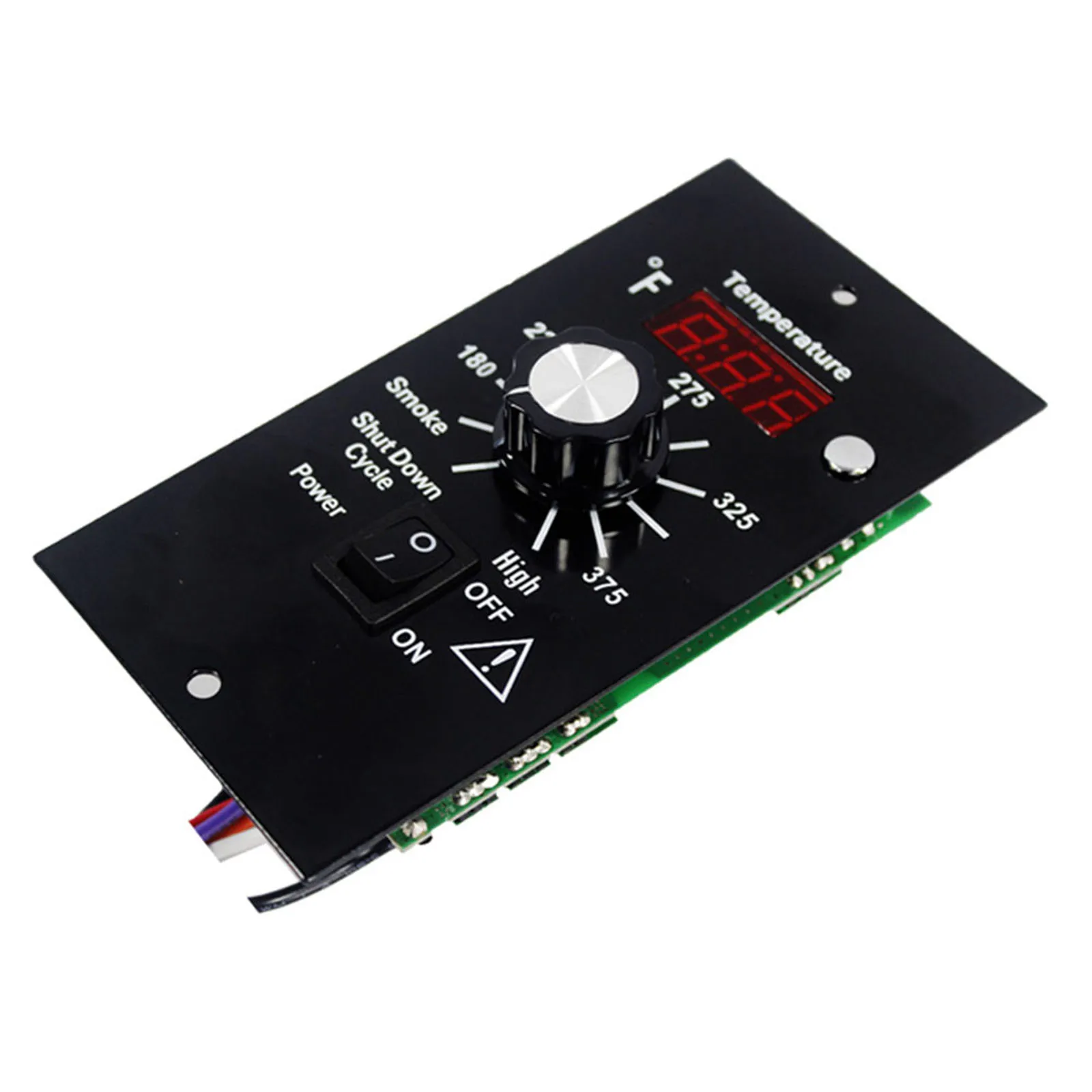 

Thermostat Control Panel Kit for Traeger Pellet Grills BAC236 with separate on off switch and easy temperature monitoring