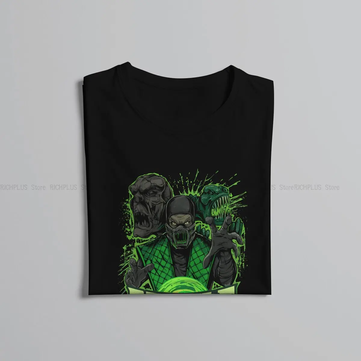 REPTILE Unique TShirt Mortal Kombat Fighting Game Casual Polyester T Shirt Newest T-shirt For Men Women