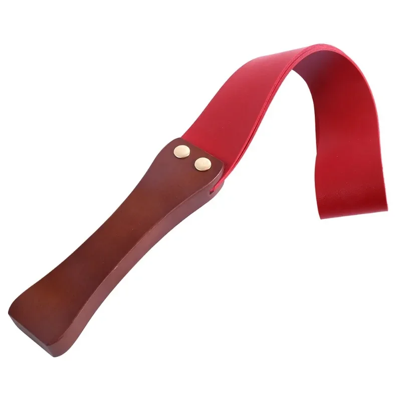 

Wood Handle Spanking Paddle SM Flogger Whip BDSM Sex Games Tools Adult Flirting Toys Erotic Toys For Couples Sex Accessories